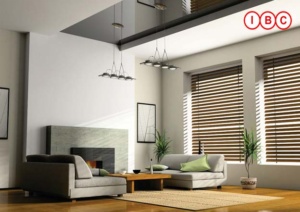Rèm sáo gỗ tự động